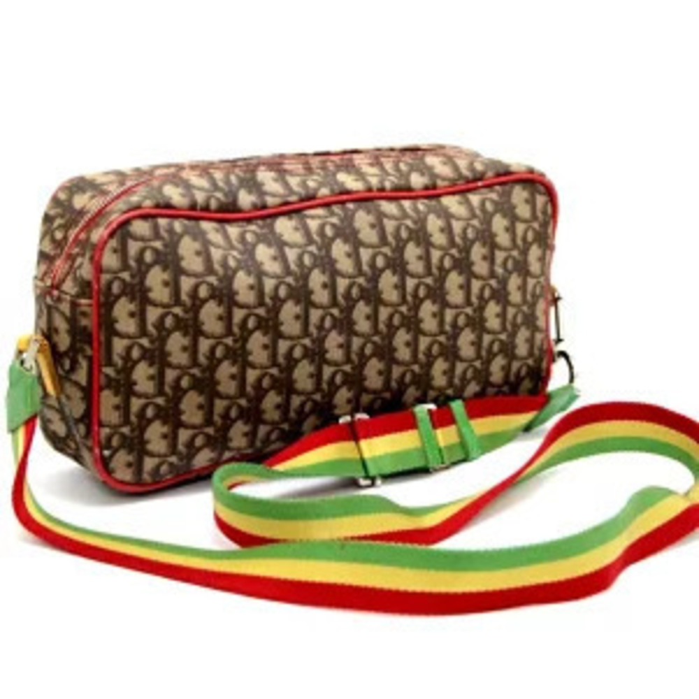 Dior Rasta Shoulder Bag Trotter Leather